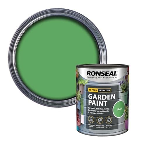 Image of Ronseal RSLGPC750 750 ml Garden Paint - Clover