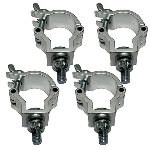 Image of TEK audio ⌀32-35mm lighting Clamp - Half Coupler Truss Clamp Stage Lights Clamp, Lighting O-Clamps for DJ Par Lights Spot Lights (4 of 32 to 35mm)