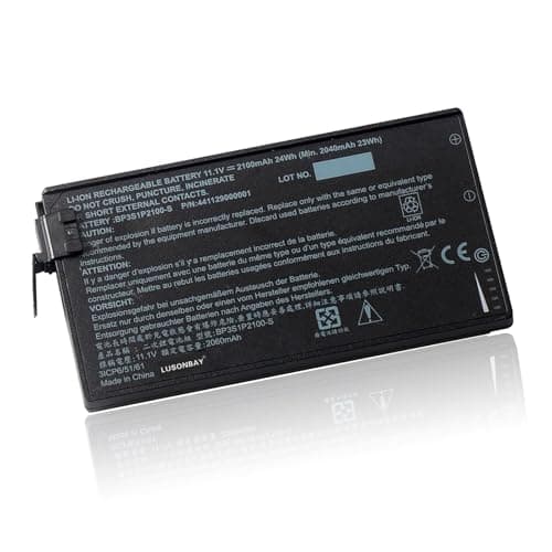 Image of LUSONBAY BP3S1P2100-S BP3S1P2100 441129000001 Battery Replacement for Getac V110 Rugged Notebook Laptop Battery for Getac 11.4V 2100mAh/24Wh 3Cells