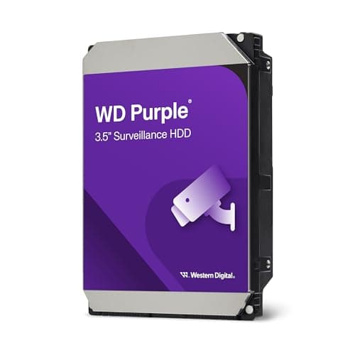 Image of WD Purple 3TB Surveillance 3.5" Internal Hard Drive, AllFrame Technology, 180BT/yr, 256MB Cache, 3 Year Warranty