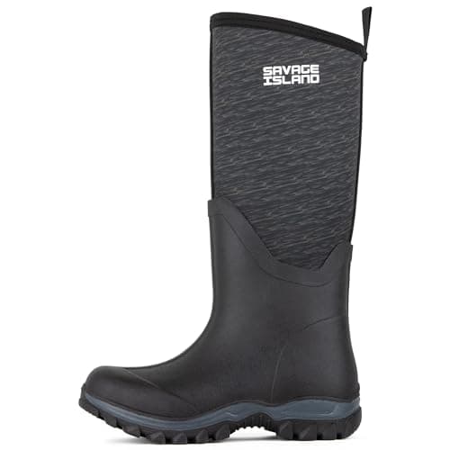 Image of Savage Island Tall Ladies 5mm Neoprene Lined Wellington Boots Outdoor Women's Insulated Womens Wellies