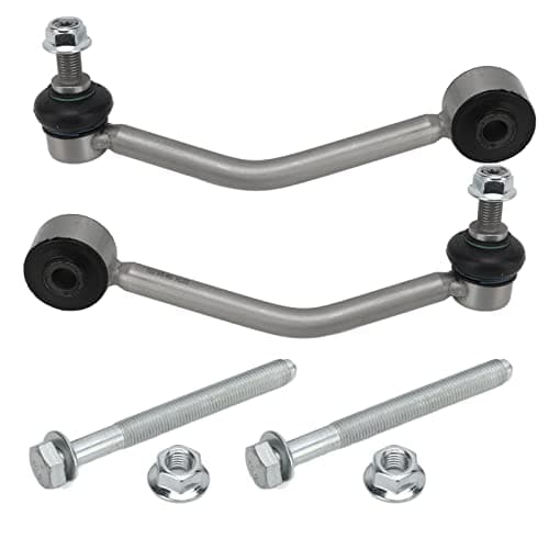 Image of Replacement for Rear Antiroll Bar Stabiliser Drop Links, Rear Stabilizer Bar Link 7L0505465A 7L0505466A, High Quality Rubber and Steel Alloy, Perfect Fitment for 2007 -