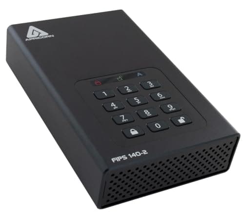 Image of Apricorn Aegis Padlock 10TB Desktop 256-Bit Hardware Encrypted USB 3 Hard Drive (ADT-3PL256-10TBEMEA)