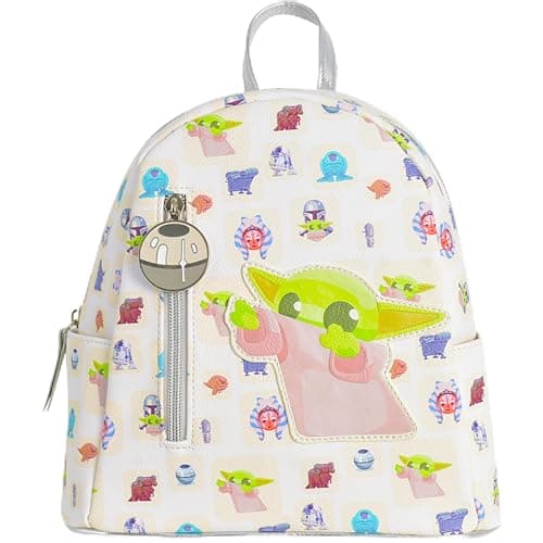 Image of STAR WARS Concept One Grogu Mini Backpack, Mini Grogu, One Size, Grogu Mini Backpack, the Mandalorian Small Travel Bag for Men and Women