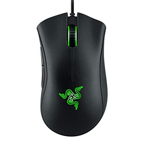 Image of Razer DeathAdder Essential (2021) - Wired Gaming Mouse (Optical Sensor, 6400 DPI, 5 Programmable Buttons, Ergonomic Form Factor) Black