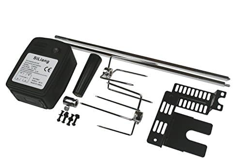 Image of SunshineBBQs BBQ BARBECUE ROTISSERIE SPIT UNIVERSAL KIT GAS OR CHARCOAL BATTERY (36 Inch (91.5cm))