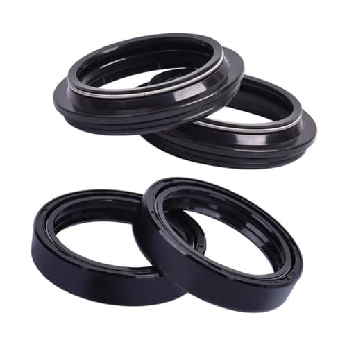 Image of For 43x54x11 / 43X54 Motorcycle Front Fork Damper Oil Seal and Dust seal Spare(Dust and Oil seal)