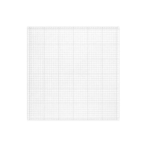 Image of 8.25x8.25inch Low Tack Sticky Mat with Grid for Stamping Stenciling Ink Blending Clear Photopolymer Craft Low Tacky Mat Stamp Mat and Fixed Stamp Blending DIY Projects Paper Card Scrapbooking