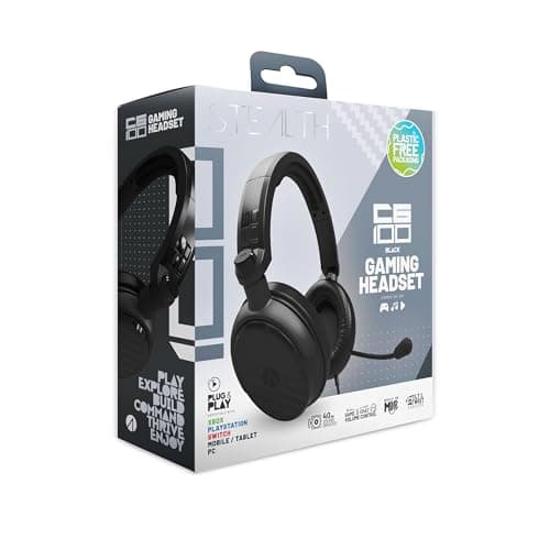 Image of STEALTH C6-100 Gaming Headset Range (Matte Black)