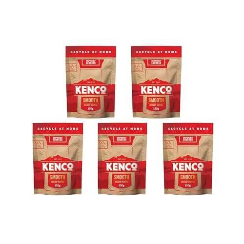 Image of Kenco Smooth Instant Coffee Refill 150 g x 5 (750 g Total)