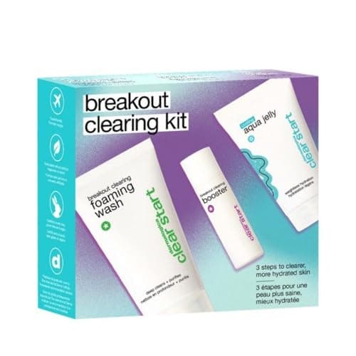 Image of Dermalogica Clear Start Breakout Clearing Kit - Contains Breakout Clearing Face Wash (75ml), Booster (10ml) & Cooling Moisturiser (25ml)