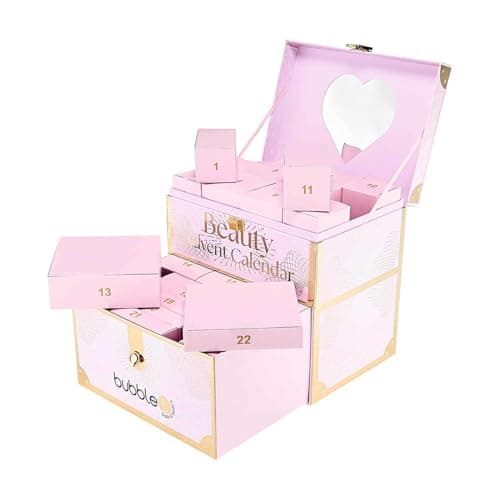 Image of Bubble T Beauty Advent Calendar 2025 – 24 Luxury Bath & Body Surprises | Set for Women, Teens & Girls | Includes Bath Bombs, Shower Gel, Body Lotion & More