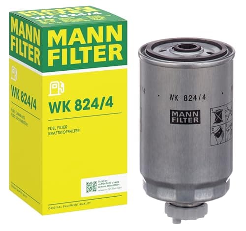 Image of MANN-FILTER WK 824/4 Fuel Filter - for Cars + Transporters