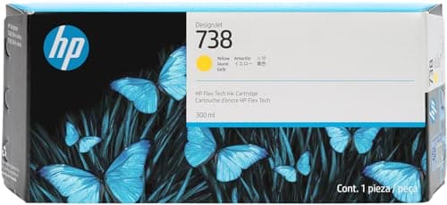Image of HP 738 300-ml Yellow DesignJet ink cartridge 1 pc(s) Original High (XL) Yield