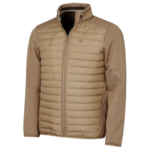 Image of Calvin Klein Mens CK Hybrid Insulate Jacket - Tan - L
