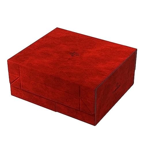 Image of Gamegenic, Card's Lair 600+ Storage-Red, Trading Card Game Accessory