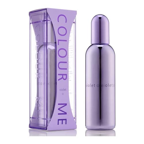 Image of COLOUR ME Violet Perfume for Women. 100ml Eau de Parfum. Luxury Fragrance - Ladies Perfume, Long Lasting Womens Perfumes by Milton-Lloyd
