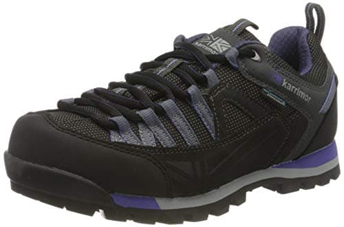 Image of Karrimor Women's Spike Low 3 Ladies Weathertite Rise Hiking Boots, Black (Black/Purple Bkp), 7 (41 EU)