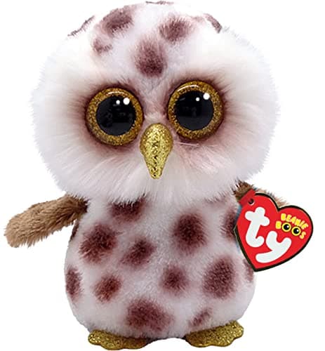 Image of TY Whoolie Owl Beanie Boos 15cm Soft Plush Toy for Kids – Cuddly Stuffed Animal Plushie – Collectible Soft Toy Owl – Plush Teddy for Girls and Boys – Plush Toy for Play or Display 2026 Collection