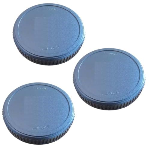 Image of 3pcs Rear Lens Cap Cover Compatible with Olympus Micro Four Thirds Lens and Compatible with Panasonic M4/3 Lens