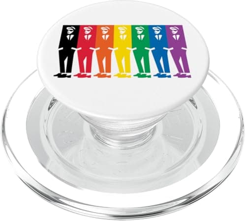 Image of LGBTQ Ska is For All Rude Boys & Rude Girls Inclusivity PopSockets PopGrip for MagSafe