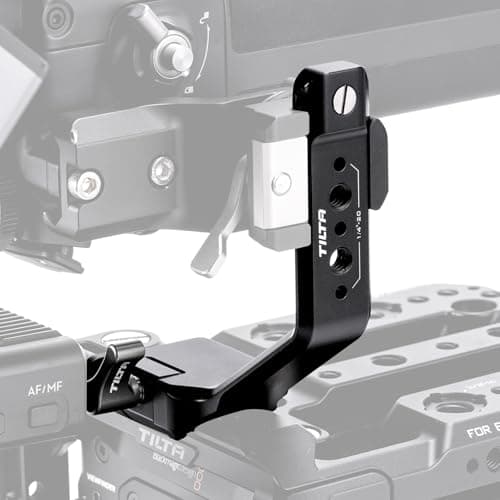 Image of TILTA DJI Focus Pro Top Handle Adapter Compatible with DJI Focus Pro Grip with 1/4-20” Thread, NATO Rail Receiver - Black TGA-FPG-THA