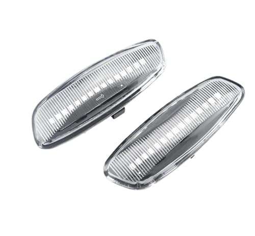 Image of CMBMHGETEE Mirror Indicator Light Lamp 2 Pieces For Peugeot For 308 For 207 For 3008 For 5008 Led Dynamic Side Marker Turn Signal Light Sequential Blinker(Dynamic Crystal Type)