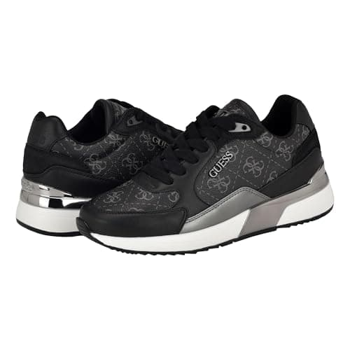 Image of GUESS Womens Moxea, Black Logo 005, 7