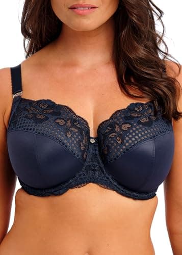 Image of Fantasie Womens Reflect Underwire Side Support Bra, Navy, 30FF US