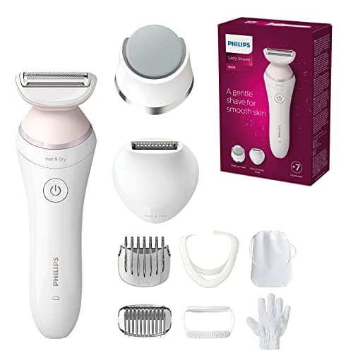 Image of Philips Lady Shaver Series 8000 BRL176/00 Cordless Shaver with Wet and Dry use BRL176/00, White