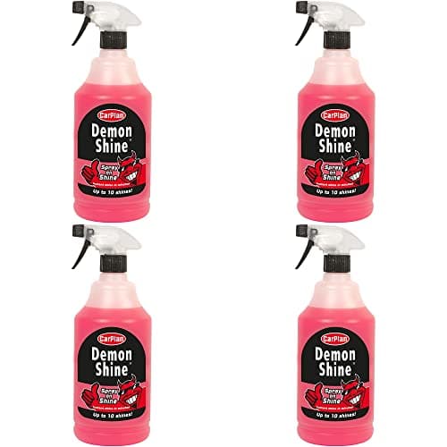 Image of CarPlan Demon Shine, Spray On, 1 Litre (Pack of 4)