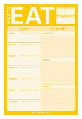 Image of [Knock Knock What to Eat Pad] [By: Harry Styles] [January, 2001]