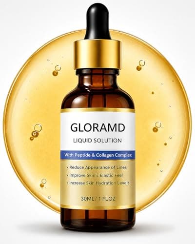 Image of Gloramd Face Lift Serum, Collagen Oil for Skin and Face, Formulated with 1% Peptides and 3% Collagen, It Combats Aging, Reduces Wrinkles, And Provides Deep Hydration—suitable for All Skin Types