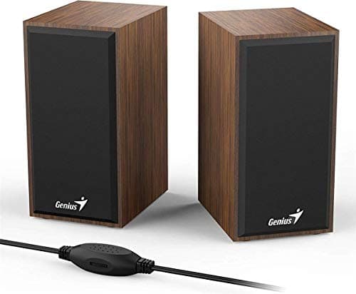 Image of Genius ALTAVOZ SP-HF180 6W ALAMBRICO Madera