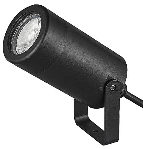 Image of PRO ELEC Outdoor GU10 Spotlight, Black | Wall-Mounted LED Fixture with ABS & Polycarbonate Housing – PEL00834