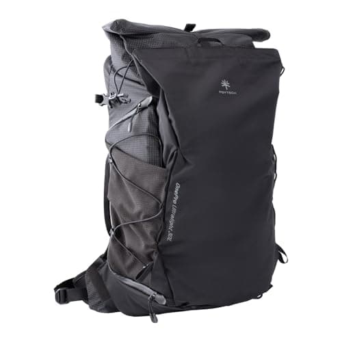 Image of PGYTECH OnePro Ultralight Camera Backpack, Expandable Camera Bag 30L for Photographers Outdoor Travel with Rain Cover, Dividers and 16" Laptop Sleeve, Compatible with DSLR/Drones/Mirrorless, Black
