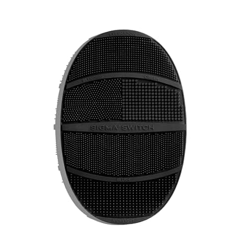 Image of Sigma Switch by Sigma Beauty – Silicone Makeup Brush Cleaner for Switching Shades and Pigments, Switch Cleaning Mat for Superior Makeup Brush Cleaning Mid-Application (Full Size)