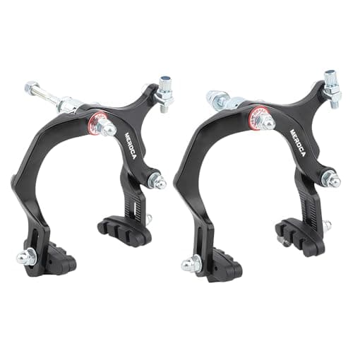 Image of Bicycle brake calipers, C-type brakes, urban road bicycle brake components, aluminium bicycle brake kits, long-arm caliper brakes (Front and Rear)