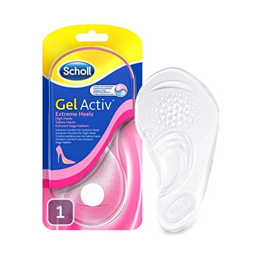 Image of Scholl Gel Activ Comfy Insoles Extreme Heels, UK 3-7.5