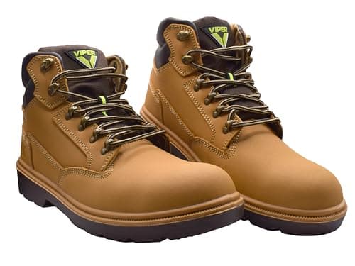 Image of Scan Dessert Viper S3 Rated Safety Work Boot, Steel Toe Cap, Resistant Soles with Cleated Heel, Protective Shoe, Size UK 9 EUR: 43
