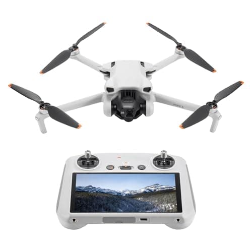 Image of DJI Mini 3 (DJI RC) – Lightweight and Foldable Mini Camera Drone with 4K HDR Video, 38-min Flight Time, True Vertical Shooting, and Intelligent Features