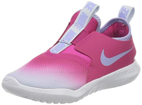Image of Nike Flex Runner (TD), Unisex-Kids Sneakers, Pink Fireberry Purple Pulse Football Grey White, 9.5 UK Child