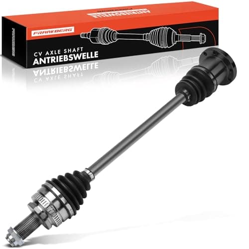Image of Frankberg CV Joint Kit Half Shaft with ABS Ring Manual Transmission Rear Axle Right Compatible with 3 Series E46 325 330 3 Series Cabriolet E46 330 3 Series Coupe E46 330 Replace# 33217504523