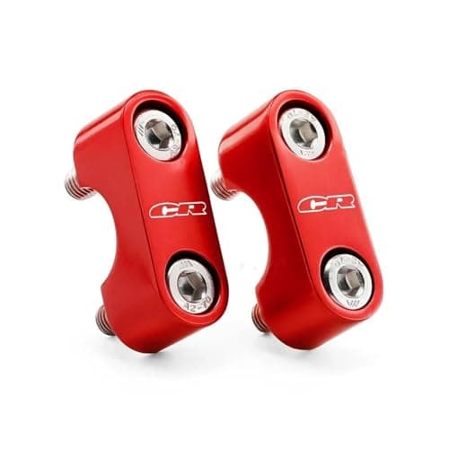 Image of TXDBD Motorcycle Handlebar Riser Adapter 20mm Dirt Pit Bike Handle Bar Mount Clamp For H&onda CR80R CR85R CR 125 250 500 CRM125 CRM250 Handlebar Raiser Spacer(Handle Clamp Cover)