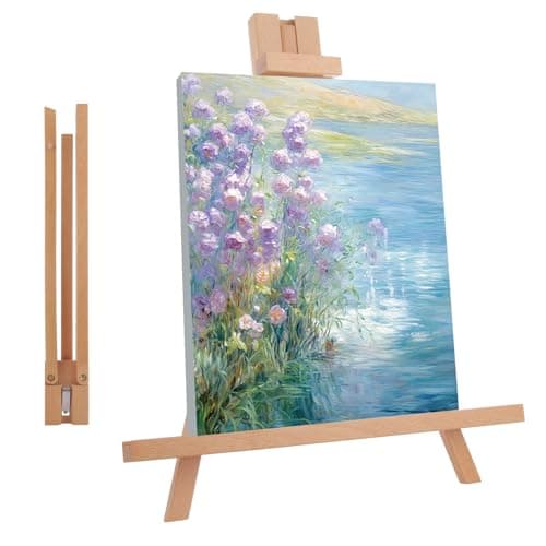 Image of ASelected Easels Wooden 80cm Adjustable Tabletop Art Display A Frame Easel Adjustable Canvas Large Easel Stand Easel Stand for Painting Sketchingdisplay Exhibitionkids Arts Crafts
