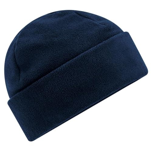 Image of Beechfield - Recycled Fleece Cuffed Design - Beanie - French Navy