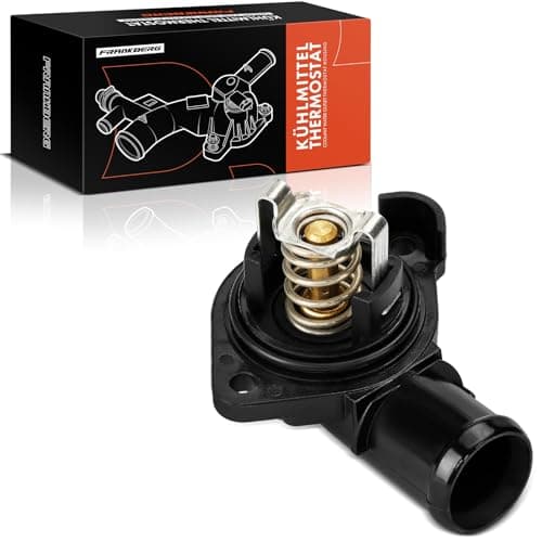 Image of Frankberg Engine Coolant thermostat Housing Petrol Compatible with A2 8Z0 Altea 5P1 Cordoba 6L2 Fabia I 6Y2 Golf V 1K1 Golf VI 5K1 Polo 6C1 6R1 9A 9N Replace# 032121111BM