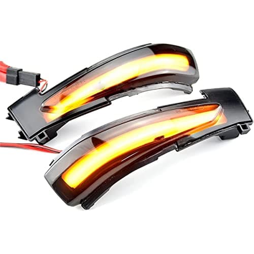 Image of VIGORTHRIVE Dynamic Blinker LED Mirror Turn Signal Light Compatible for Peugeot 508 SW 2010-2017 Compatible for Citroen DS5 C4 Grand Picasso II 2011-2017