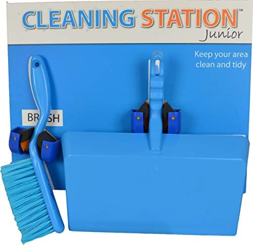 Image of WALL MOUNTED CLEANING STATION SHADOW BOARD – JUNIOR 2 EDITION (ALL TOOLS INCLUDED)