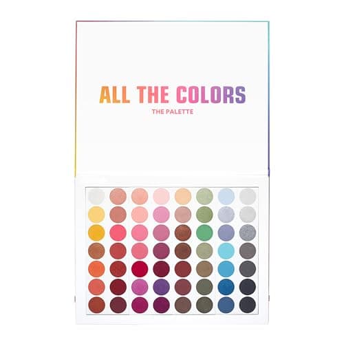 Image of 3INA MAKEUP - All The Colors Palette - Eyeshadow Palette - 56 Longwearing Shades - Multicolour Shimmer Matte Eyeshadows
